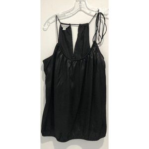 American Eagle Black Adjustable Tie Tank Top - M